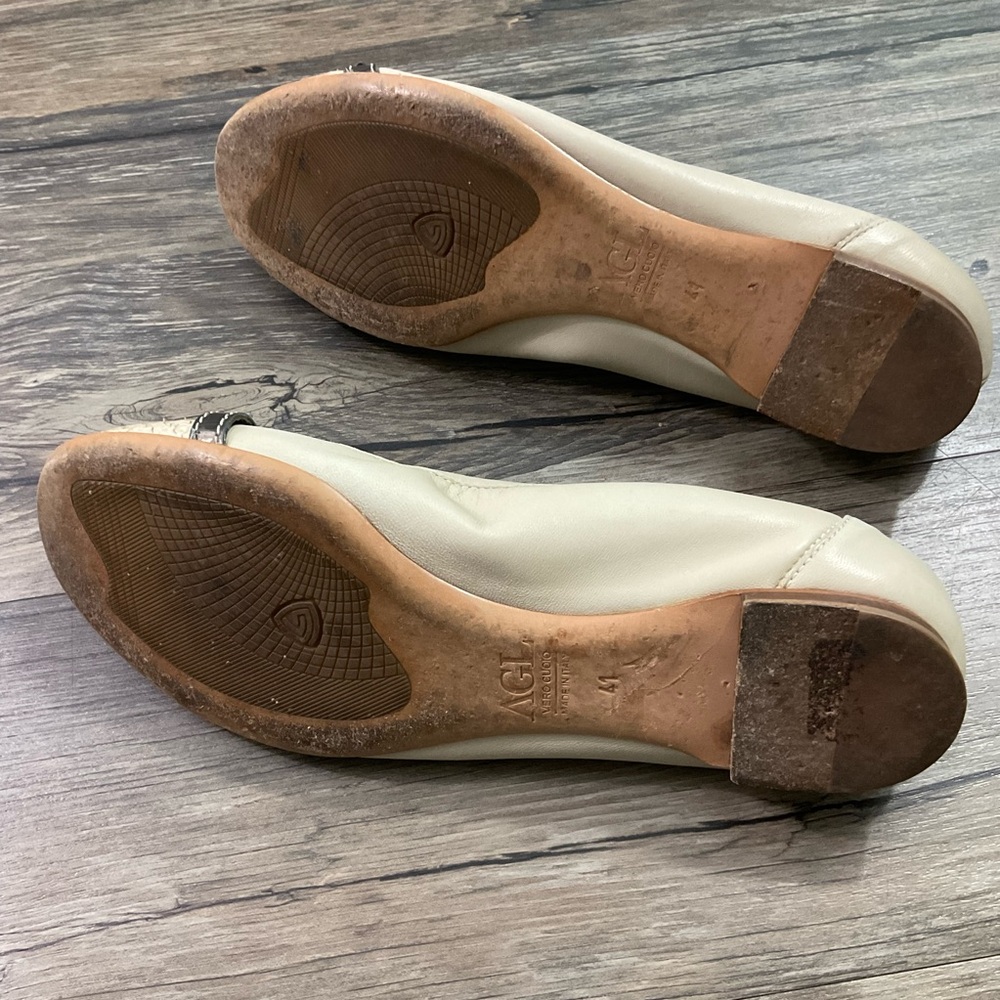 AGL Monika Cap Toe Ballet Flat Sz 41 / US 11 - Picture 5 of 7